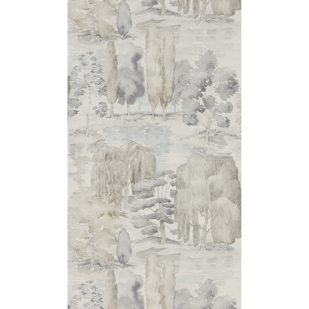 Waterperry Wallpaper 216281 by Sanderson in Gilver Linen